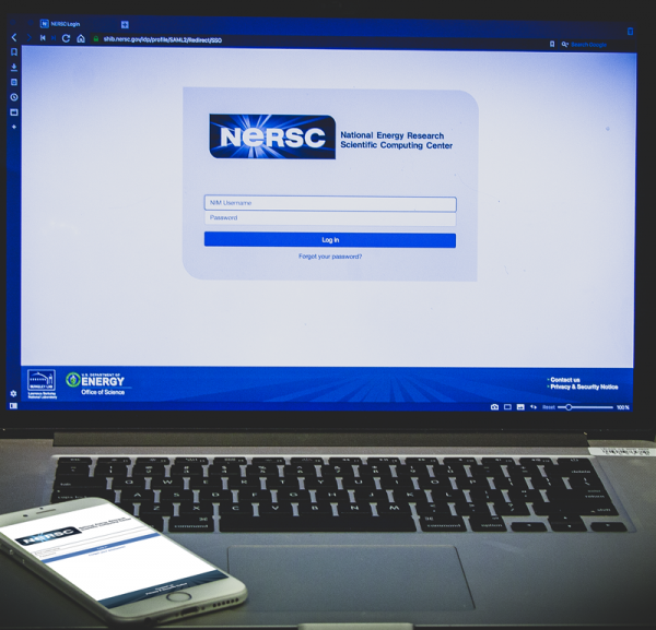 New NERSC login